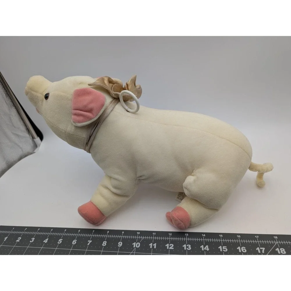 Big Top Pee Wee Vance Pig Talking‎ Plush 1988 Pull String Works READ Stuffed